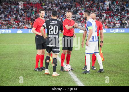 Tirana - Albabia,03 août 2023, Europa Conference League second Leg, FK Tirana - Besiktas JK, Air Albania Stadium Banque D'Images