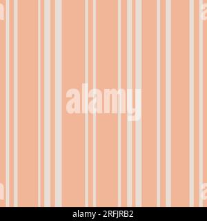 Motif sans couture dessiné à la main avec des lignes minimalistes, rayures rayées design géométrique abstrait. Beige abricot blush paacj imprimé orange, couleurs chaudes à la mode, griffe créative. Style rétro vintage Banque D'Images