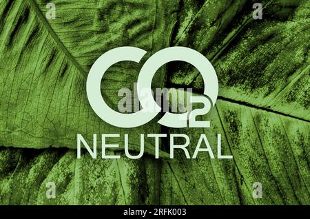 Réduire les émissions de CO2 pour arrêter le changement climatique Banque D'Images