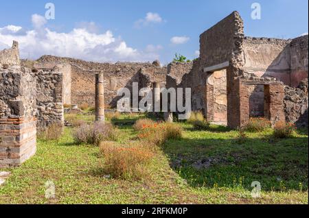 Ruines de Pompéi, Italie. Banque D'Images