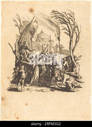 Jacques Callot, la trahison, c. 1624/1625, gravure, Rosenwald Collection, 1948,11,39' Banque D'Images