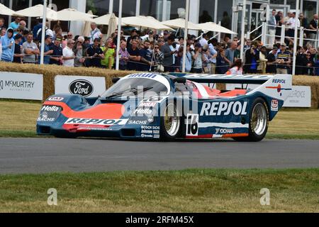 Christopher Wilson, Porsche 962C, 75 ans de Porsche, prototypes, 75 ans de Porsche, prototypes, exemples du début des 550 Spyder de 1958 jusqu'à Banque D'Images