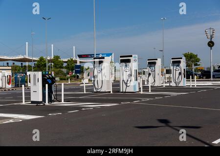 Eurotunnel, Coquelles Banque D'Images