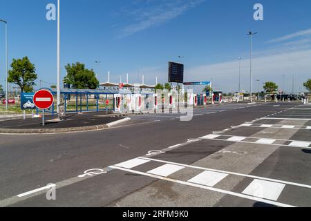 Eurotunnel, Coquelles Banque D'Images