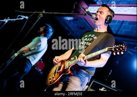 Sunderland, Royaume-Uni - 03.08.23 : Mclusky perfom chez Pop RECS Ltd à Sunderland, Royaume-Uni. Crédit : Thomas Jackson/Alamy Live News Banque D'Images