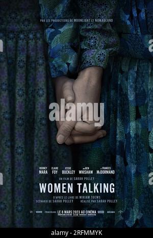 Women Talking année : 2022 USA réalisateur : Sarah Polley affiche française Banque D'Images