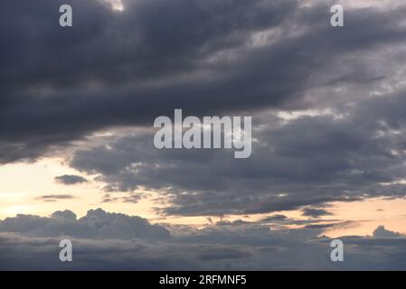 Formation de nuages Banque D'Images