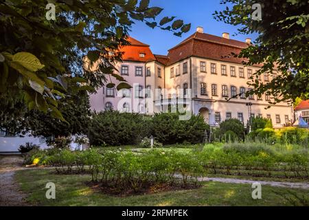 BADEN-WUERTTEMBERG : CHÂTEAU DE GROSSLAUPHEIM Banque D'Images