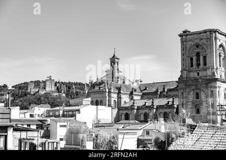 La cathédrale de Grenade, Santa Iglesia Catedral Metropolitana de la Encarnacion de Granada, est une église catholique romaine dans la ville de Grenade, en Espagne. Banque D'Images