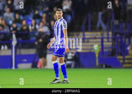 Sheffield, Royaume-Uni. 04 août 2023. Ashley Fletcher (27 ans) lors du Sheffield Wednesday FC vs Southampton FC EFL Championship Match au Hillsborough Stadium, Sheffield, Royaume-Uni le 4 août 2023 Credit : Every second Media/Alamy Live News Banque D'Images