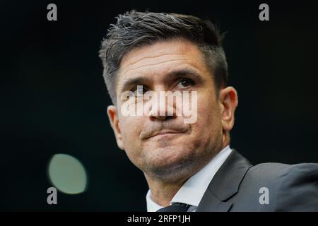 Sheffield, Royaume-Uni. 04 août 2023. Sheffield Wednesday Manager Xisco Munoz lors du Sheffield Wednesday FC vs Southampton FC EFL Championship Match au Hillsborough Stadium, Sheffield, Royaume-Uni le 4 août 2023 Credit : Every second Media/Alamy Live News Banque D'Images