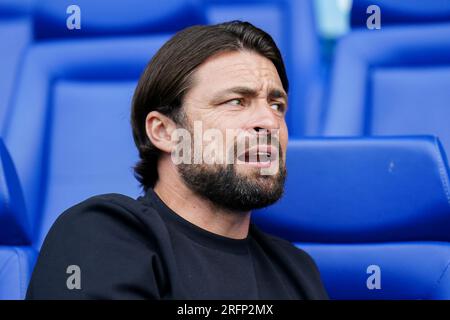 Sheffield, Royaume-Uni. 04 août 2023. Russell Martin, Manager de Southampton, lors du Sheffield Wednesday FC vs Southampton FC EFL Championship Match au Hillsborough Stadium, Sheffield, Royaume-Uni, le 4 août 2023 Credit : Every second Media/Alamy Live News Banque D'Images