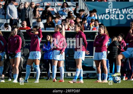 Auckland, Nouvelle-Zélande. 5 août 2023. Coupe du monde féminine de la FIFA 2023 Round of 16 - Suisse vs Espagne. DAT DO/Alamy Live News. Banque D'Images