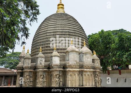 Temple Kamakhya, dynastie Mlechchha, colline Nilachal, Guwahati, Assam Banque D'Images