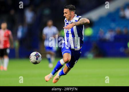 Sheffield, Royaume-Uni. 04 août 2023. L'attaquant Lee Gregory (9 ans) de Sheffield Wednesday lors du Sheffield Wednesday FC vs Southampton FC EFL Championship Match au Hillsborough Stadium, Sheffield, Royaume-Uni, le 4 août 2023 Credit : Every second Media/Alamy Live News Banque D'Images