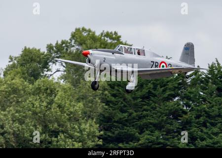 Fiat G46-4B, arrivée à la RAF Fairford pour le Royal International Air Tattoo 2023. Banque D'Images