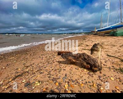 Estuaire d'Exmouth dans le Devon, Royaume-Uni Banque D'Images