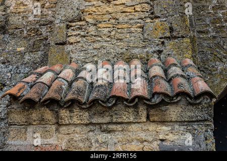 Visite de la forteresse d'Akkerman à Bilhorod-Dnistrovskyi, Ukraine. La forteresse est le monument des 13th-14th siècles. Banque D'Images