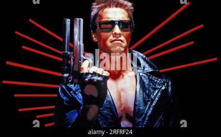LE TERMINATOR 1984 Orion Pictures film avec Arnold Schwarzenegger Banque D'Images