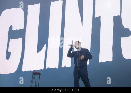 Lokeren, Belgique. 05 août 2023. GLINTS se produit au Lokerse Feesten, samedi 05 août 2023 à Lokeren. Le Festival a lieu du 4 août au 13 août. BELGA PHOTO NICOLAS MAETERLINCK crédit : Belga News Agency/Alamy Live News Banque D'Images