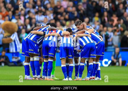 Sheffield, Royaume-Uni. 04 août 2023. Sheffield Wednesday caudle lors du Sheffield Wednesday FC vs Southampton FC EFL Championship Match au Hillsborough Stadium, Sheffield, Royaume-Uni le 4 août 2023 Credit : Every second Media/Alamy Live News Banque D'Images