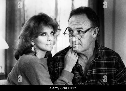 Ann-Margret, Gene Hackman, sur le tournage du film, « deux fois dans une vie », Bud Yorkin Productions, 1985 Banque D'Images