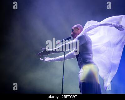 Wilderness Festival, Charlbury, Royaume-Uni. 5 août 2023. Artistes dans la Maison de la sublime le samedi soir du festival de quatre jours qui célèbre l'art, la culture et la musique. Crédit : Andrew Walmsley/Alamy Live News Banque D'Images