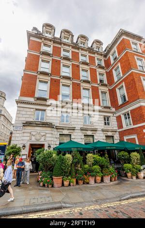 Le restaurant Ivy Market Grill à Henrietta Steet, Covent Garden au cœur des théâtres dans le West End de Londres, WC2 Banque D'Images