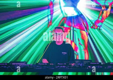 Brighton, Royaume-Uni. Samedi 5 août 2023.GOK WAN DJ's au Fabuloso, fierté dans le parc Brighton © Jason Richardson / Alamy Live News Banque D'Images