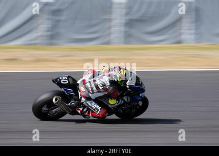 Suzuka, JAPON, 5 août 2023. Kengo Nagao du Japon sur le Team KODAMA Yamaha YZF-R1 Category EWC lors de la 44E Coca-Cola Suzuka 8h Endurance Race 2023, Suzuka Japon. Crédit : Ivica Glavas/Speed Media/Alamy Live News Banque D'Images