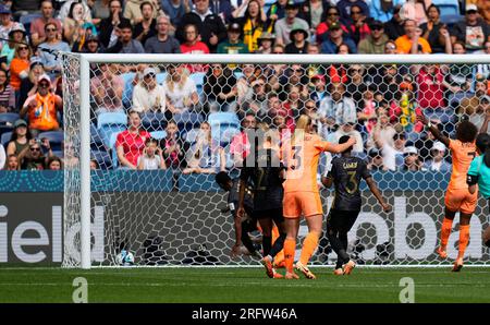 Août 06 2023 : Jill Roord (pays-Bas) marque le premier but de l'équipe lors d'un match, AT, . Kim Price/CSM crédit : CAL Sport Media/Alamy Live News Banque D'Images