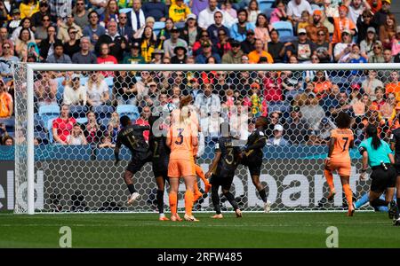 Août 06 2023 : Jill Roord (pays-Bas) marque le premier but de l'équipe lors d'un match, AT, . Kim Price/CSM crédit : CAL Sport Media/Alamy Live News Banque D'Images