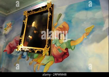 Melk, Basse-Autriche, Autriche. 19 juillet 2014. Portrait de Berthold Dietmayr (1670-1739), abbé de l'abbaye de Melk Banque D'Images