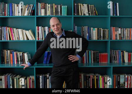 Alain de Botton auteur et philosophe britannique d'origine suisse. Banque D'Images