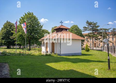 10 juillet 2023, Mionica, Serbie, belle église de l'Ascension du Christ à Mionica, a été construite en 1856 Banque D'Images