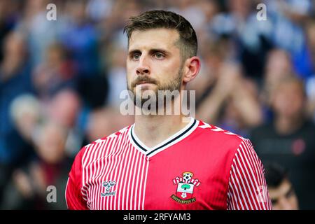 Sheffield, Royaume-Uni. 04 août 2023. Jack Stephens, défenseur de Southampton, lors du Sheffield Wednesday FC vs Southampton FC EFL Championship Match au Hillsborough Stadium, Sheffield, Royaume-Uni, le 4 août 2023 Credit : Every second Media/Alamy Live News Banque D'Images