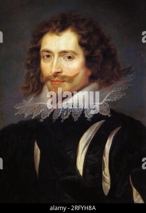 Portrait de George Villiers (1592-1628), duc de Buckingham 1625 par Anthony van Dyck Banque D'Images