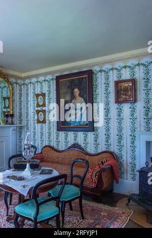 La ferme Loucks représente une ferme progressive typique des années 1860 Il est nommé pour la famille qui possédait l'impressionnante ferme en pierre que l'original Banque D'Images