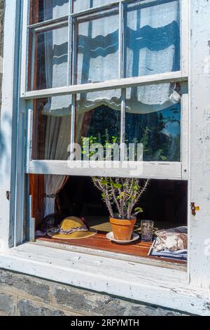 La ferme Loucks représente une ferme progressive typique des années 1860 Il est nommé pour la famille qui possédait l'impressionnante ferme en pierre que l'original Banque D'Images