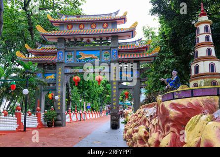 Haw par Villa, un parc à thème mythologique chinois à Pasir Panjang Road, Singapour Banque D'Images