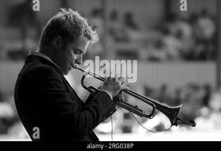 CHRIS BOTTI (trompette) se produit au MONTEREY JAZZ FESTIVAL Banque D'Images