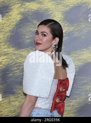 Locarno, . 06 août 2023. Locarno, Swiss Locarno film Festival 2023 vérités essentielles du film de lac ci photocall dans la photo:Shaina Magdayao actrice crédit : Agence photo indépendante/Alamy Live News Banque D'Images