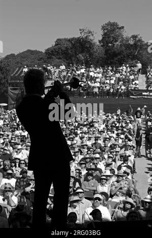 CHRIS BOTTI (trompette) se produit au MONTEREY JAZZ FESTIVAL Banque D'Images