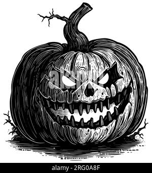 Jack O Lantern Illustration de Vecteur