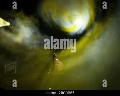 Wilderness Festival, Charlbury, Royaume-Uni. 6 août 2023. Fatboy Slim fait la une de la scène principale dimanche soir du festival de quatre jours qui célèbre l'art, la culture et la musique. Crédit : Andrew Walmsley/Alamy Live News Banque D'Images