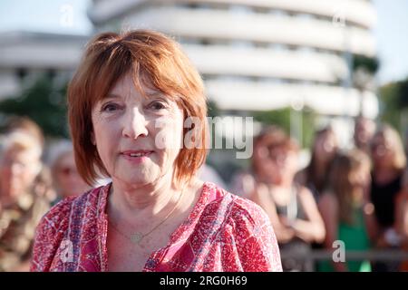 Cap d'Agde, France.25 juin 2023.Blanche Raynal participe au festival les Hérault du Cinéma et de la télévision pour les 20 ans Banque D'Images