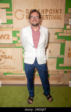 New York, États-Unis. 06 août 2023. NEW YORK, NEW YORK - 06 AOÛT : Piotr Stasik participe au Greenpoint film Festival 2023 au Boiler à ELM, Greenpoint le 6 août 2023 dans le quartier de Brooklyn à New York. Crédit : Ron Adar/Alamy Live News Banque D'Images
