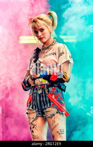 MARGOT ROBBIE CHEZ LES OISEAUX DE PROIE : ET L'ÉMANCIPATION FANTABULÉE D'UN HARLEY QUINN (2020), DIRIGÉE PAR CATHY YAN. Crédit: Images / Album Warner Bros Banque D'Images