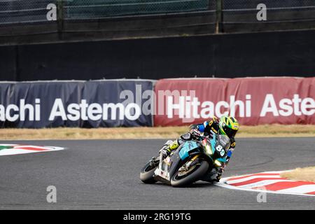 Suzuka, Japon, 6 août 2023. Ryosuke Katahira du Japon sur le Team CLUB NEXT&HONDA DREAM TAKASAKI Honda CBR1000RR-R Fireblade SP Category EWC lors de la 44e course d'endurance Coca-Cola Suzuka 8hrs 2023, Suzuka, Japon. Crédit : Ivica Glavas/Speed Media/Alamy Live News Banque D'Images