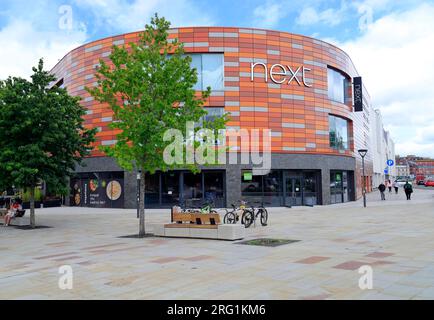 Centre commercial Friars Walk, Newport, Gwent, Galles du Sud. Banque D'Images